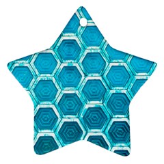 Hexagon Windows Star Ornament (two Sides) by essentialimage365