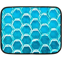 Hexagon Windows Fleece Blanket (mini) by essentialimage365