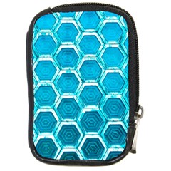 Hexagon Windows Compact Camera Leather Case by essentialimage365