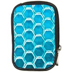 Hexagon Windows Compact Camera Leather Case Front