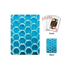 Hexagon Windows Playing Cards Single Design (mini) by essentialimage365