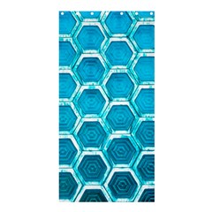 Hexagon Windows Shower Curtain 36  X 72  (stall)  by essentialimage365