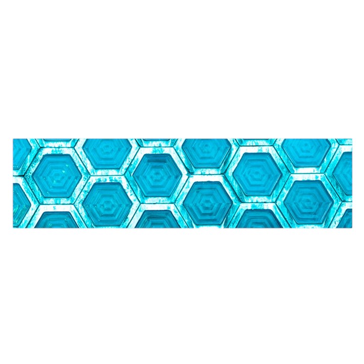 Hexagon Windows Satin Scarf (Oblong)