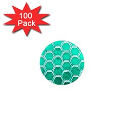 Hexagon Windows 1  Mini Magnets (100 Pack)  by essentialimage365