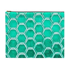 Hexagon Windows Cosmetic Bag (xl) by essentialimage365