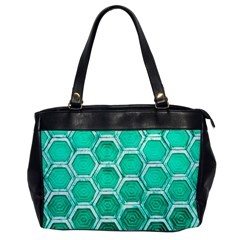 Hexagon Windows Oversize Office Handbag by essentialimage365