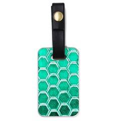 Hexagon Windows Luggage Tag (one Side) by essentialimage365