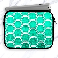 Hexagon Windows Apple Ipad 2/3/4 Zipper Cases by essentialimage365