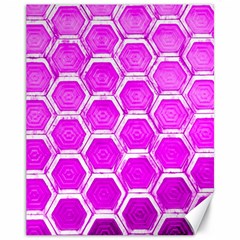 Hexagon Windows Canvas 11  X 14  by essentialimage365