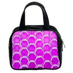 Hexagon Windows Classic Handbag (two Sides) by essentialimage365