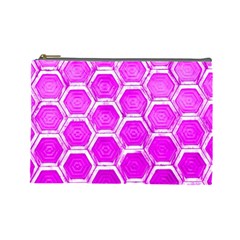 Hexagon Windows Cosmetic Bag (large) by essentialimage365