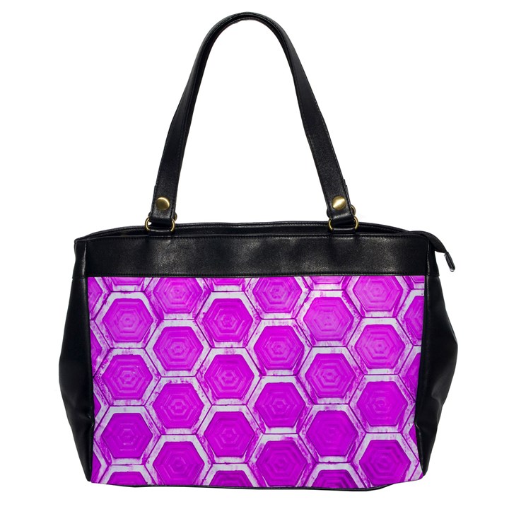 Hexagon Windows Oversize Office Handbag