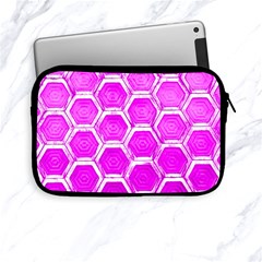 Hexagon Windows Apple Ipad Mini Zipper Cases by essentialimage365