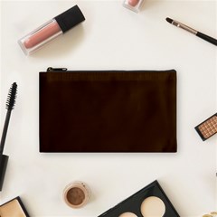 Brunette Brown Cosmetic Bag (small) by FabChoice