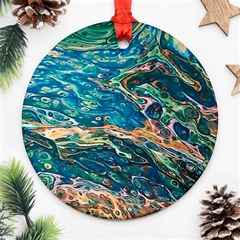 Oceanic Mircoscope  Ornament (round) by BrenZenCreations