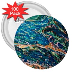 Oceanic Mircoscope  3  Buttons (100 Pack)  by BrenZenCreations