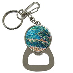 Oceanic Mircoscope  Bottle Opener Key Chain