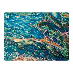 Oceanic Mircoscope  Double Sided Flano Blanket (mini)  by BrenZenCreations