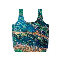 Oceanic Mircoscope  Full Print Recycle Bag (s) by BrenZenCreations