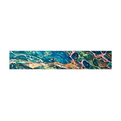 Oceanic Mircoscope  Flano Scarf (mini) by BrenZenCreations