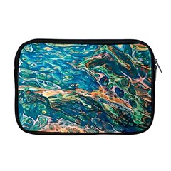 Oceanic Mircoscope  Apple Macbook Pro 17  Zipper Case by BrenZenCreations