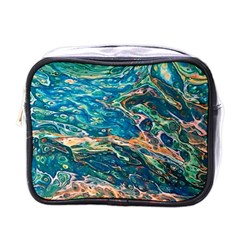 Oceanic Mircoscope  Mini Toiletries Bag (one Side) by BrenZenCreations