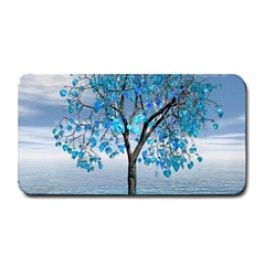 Crystal Blue Tree Medium Bar Mats by icarusismartdesigns