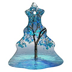 Crystal Blue Tree Ornament (christmas Tree) 