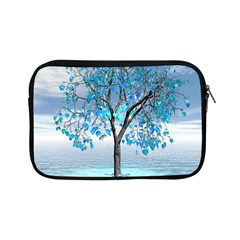 Crystal Blue Tree Apple Ipad Mini Zipper Cases by icarusismartdesigns