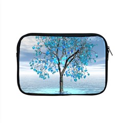 Crystal Blue Tree Apple Macbook Pro 15  Zipper Case by icarusismartdesigns