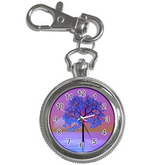 Tree Sunset Key Chain Watches by icarusismartdesigns