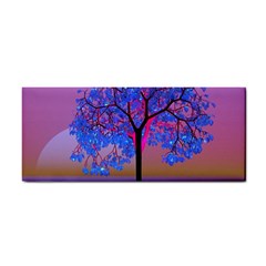 Tree Sunset Hand Towel by icarusismartdesigns