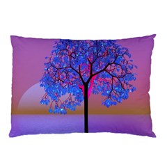 Tree Sunset Pillow Case by icarusismartdesigns