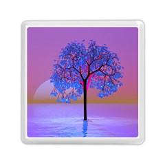 Tree Sunset Memory Card Reader (square) by icarusismartdesigns