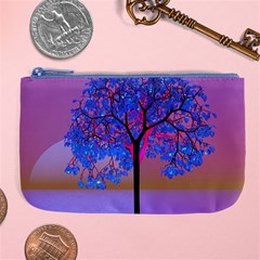 Tree Sunset Large Coin Purse by icarusismartdesigns