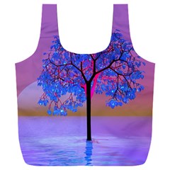 Tree Sunset Full Print Recycle Bag (xxxl) by icarusismartdesigns