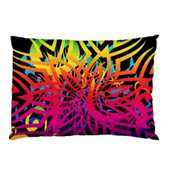 Abstract Jungle Pillow Case by icarusismartdesigns