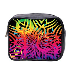 Abstract Jungle Mini Toiletries Bag (two Sides) by icarusismartdesigns