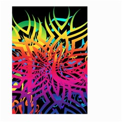 Abstract Jungle Large Garden Flag (two Sides) by icarusismartdesigns