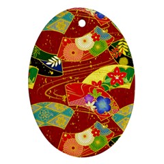 Floral Abstract Ornament (oval)