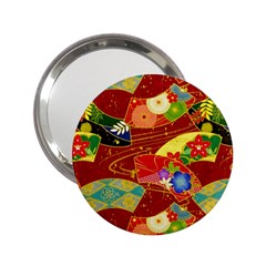 Floral Abstract 2 25  Handbag Mirrors by icarusismartdesigns