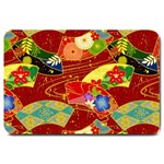 Floral Abstract Large Doormat  30 x20  Door Mat