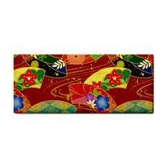 Floral Abstract Hand Towel by icarusismartdesigns