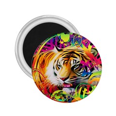 Tiger In The Jungle 2.25  Magnets