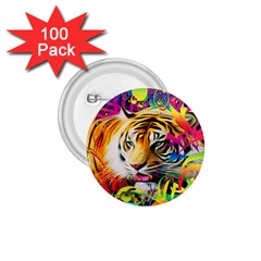 Tiger In The Jungle 1.75  Buttons (100 pack) 