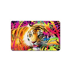 Tiger In The Jungle Magnet (Name Card)