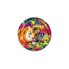 Tiger In The Jungle Golf Ball Marker (10 Pack) by icarusismartdesigns