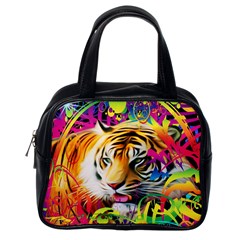 Tiger In The Jungle Classic Handbag (One Side)