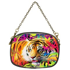 Tiger In The Jungle Chain Purse (One Side)