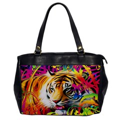 Tiger In The Jungle Oversize Office Handbag